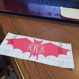Monogram bat